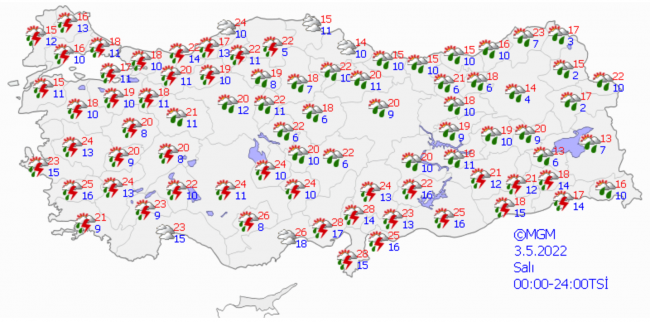 Bayramda hava nasıl olacak?